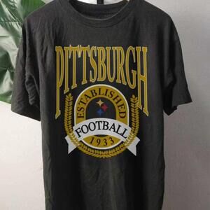 Pittsburgh Steelers 1933 Crewneck Shirt Unisex Football Black